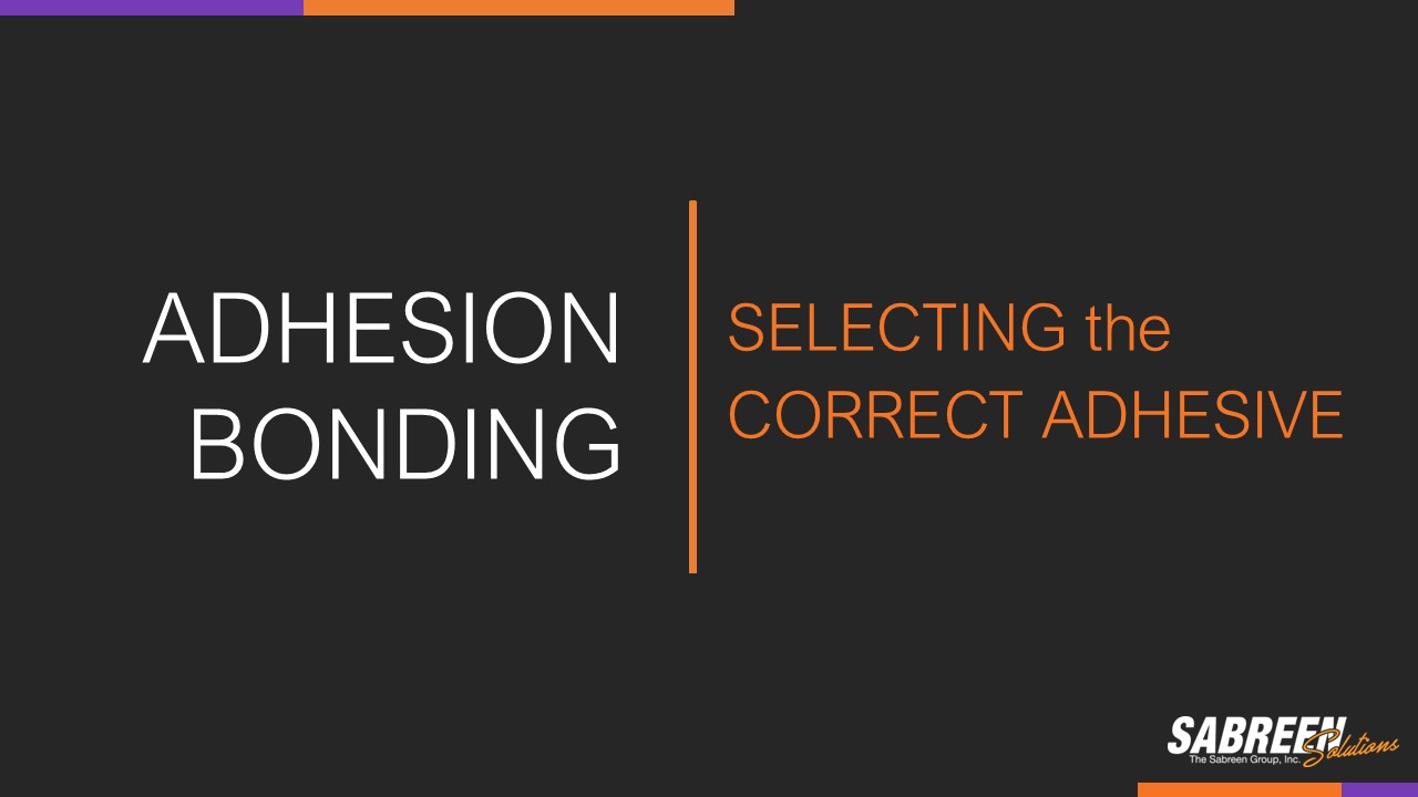 Adhesive selection chart